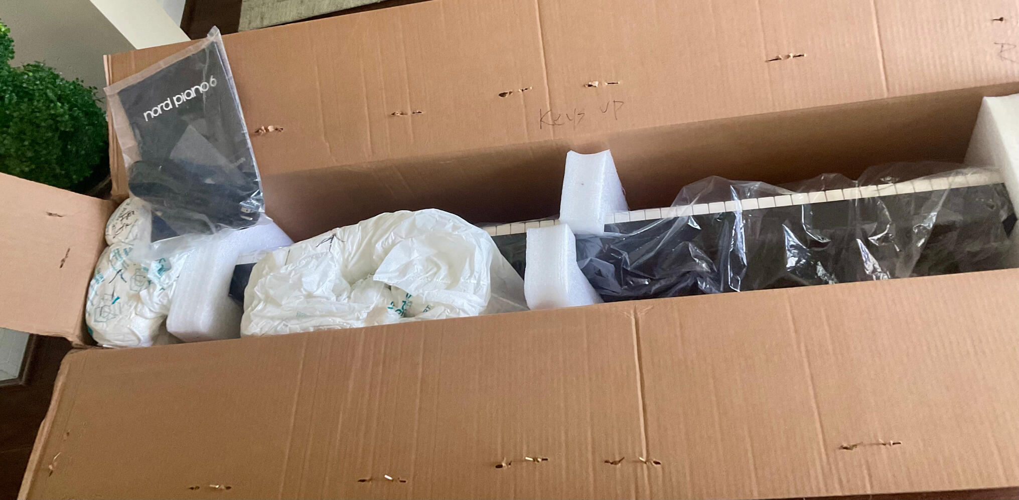 Nord Piano 6-88 Shipping Box and Packing