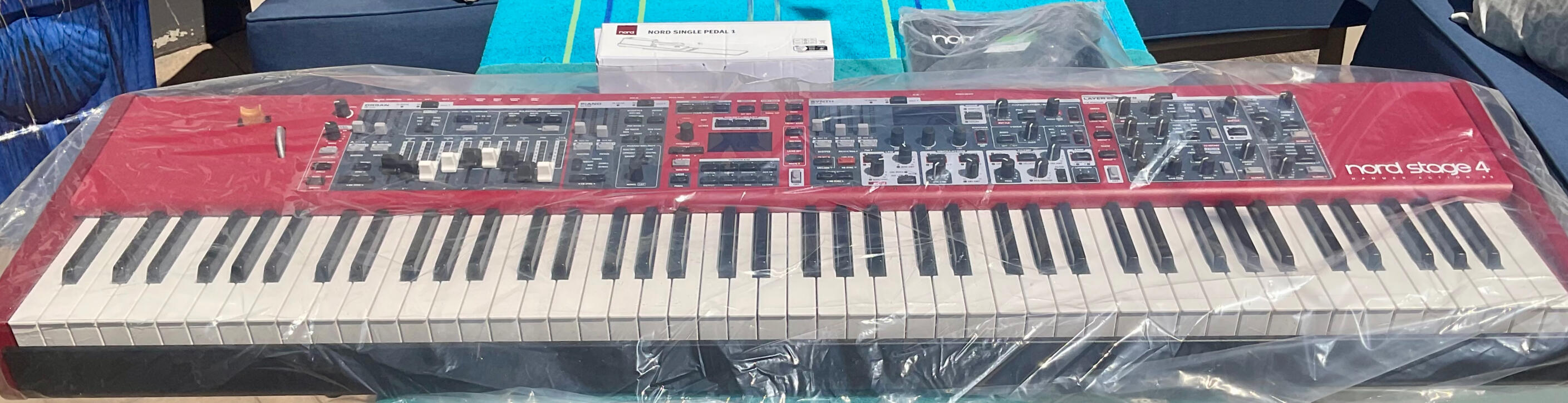 Nord Stage 4-88 B Stock with 1 Yr. Nord Backed Warranty (B=Blemish/Blem) Starting @ $4799 Including Tax