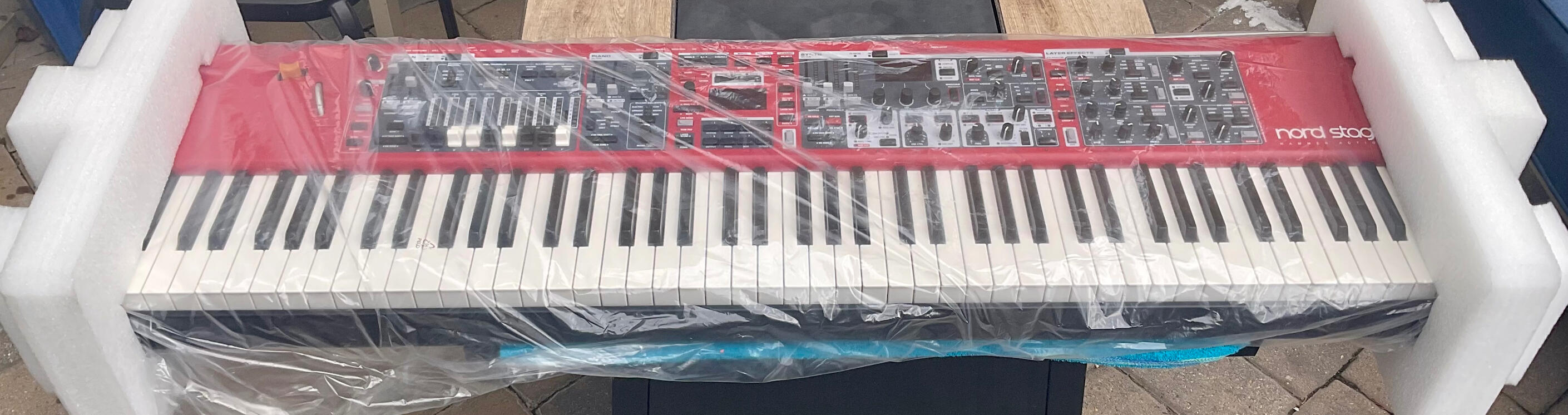 Nord Stage 4-88 B Stock with 1 Yr. Nord Backed Warranty (B=Blemish/Blem) $4999 Including Tax Click Pic For Listing