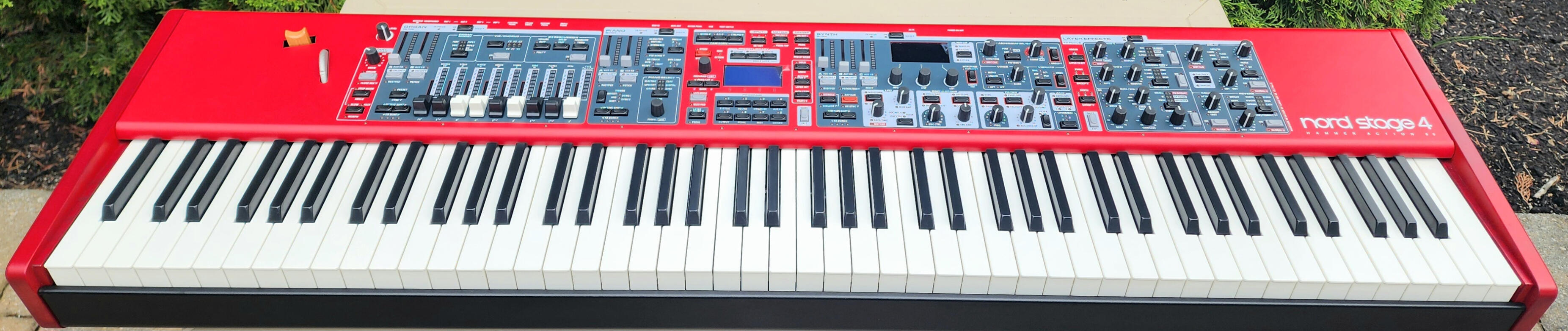 Nord Stage 4 88 HA88 B Stock with 1 Yr. Nord Backed Warranty (B=Blemish/Blem) $4999 Including Tax Click Pic For Listing