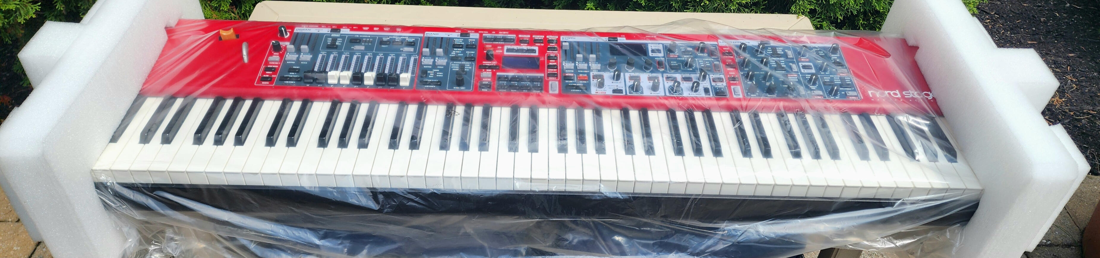 Nord Stage 4 Compact B Stock with 1 Yr. Nord Backed Warranty (B=Blemish/Blem) $4499 Including Tax Click Pic For Listing